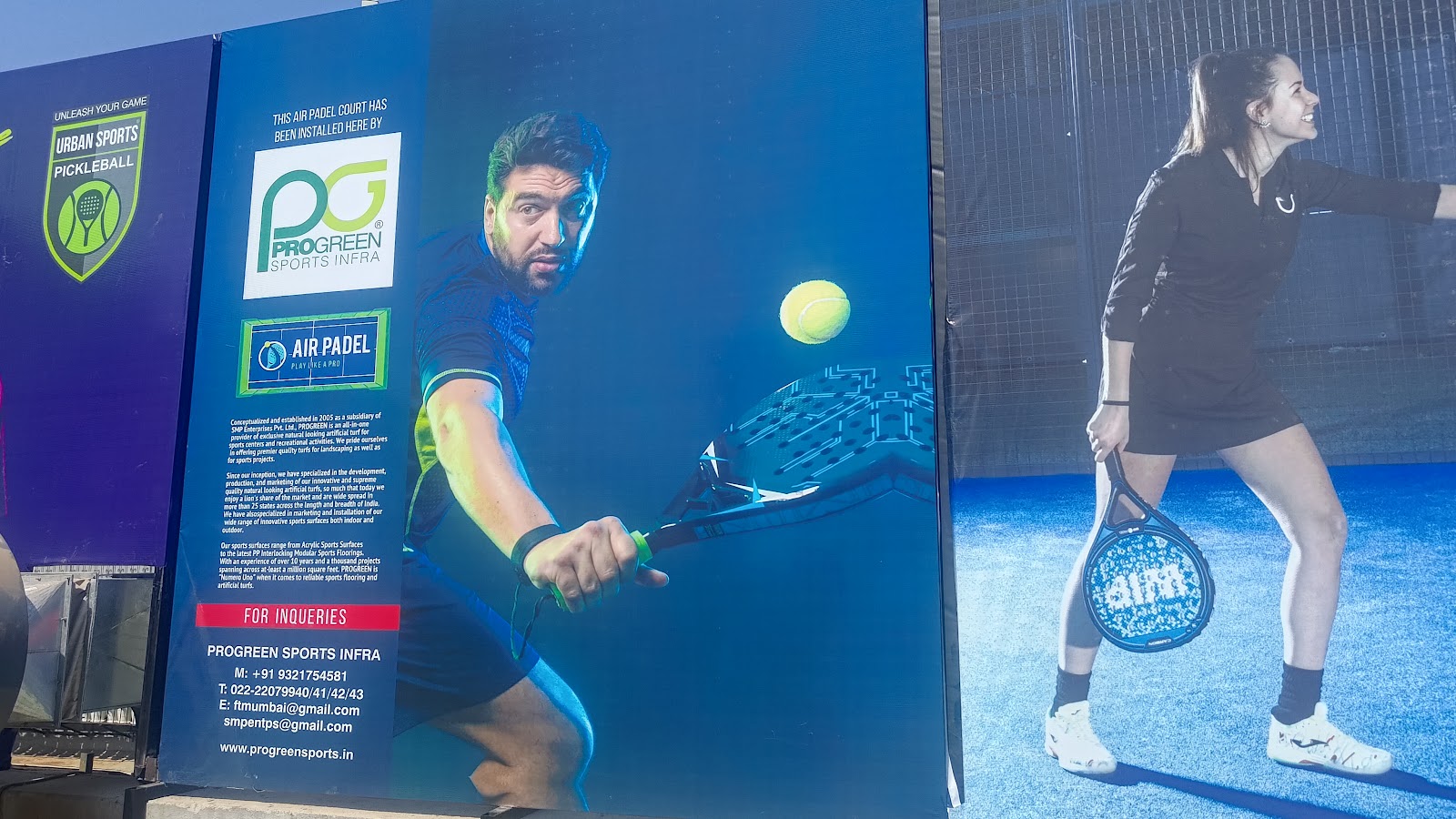 Urban padel and pickel GTC Vile Parle — photo 2