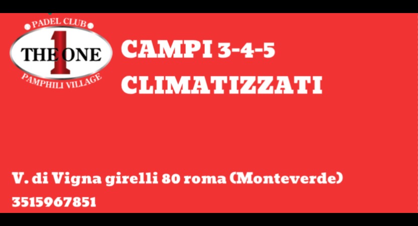 THE ONE PADEL INDOOR CLIMATIZZATI — photo 1